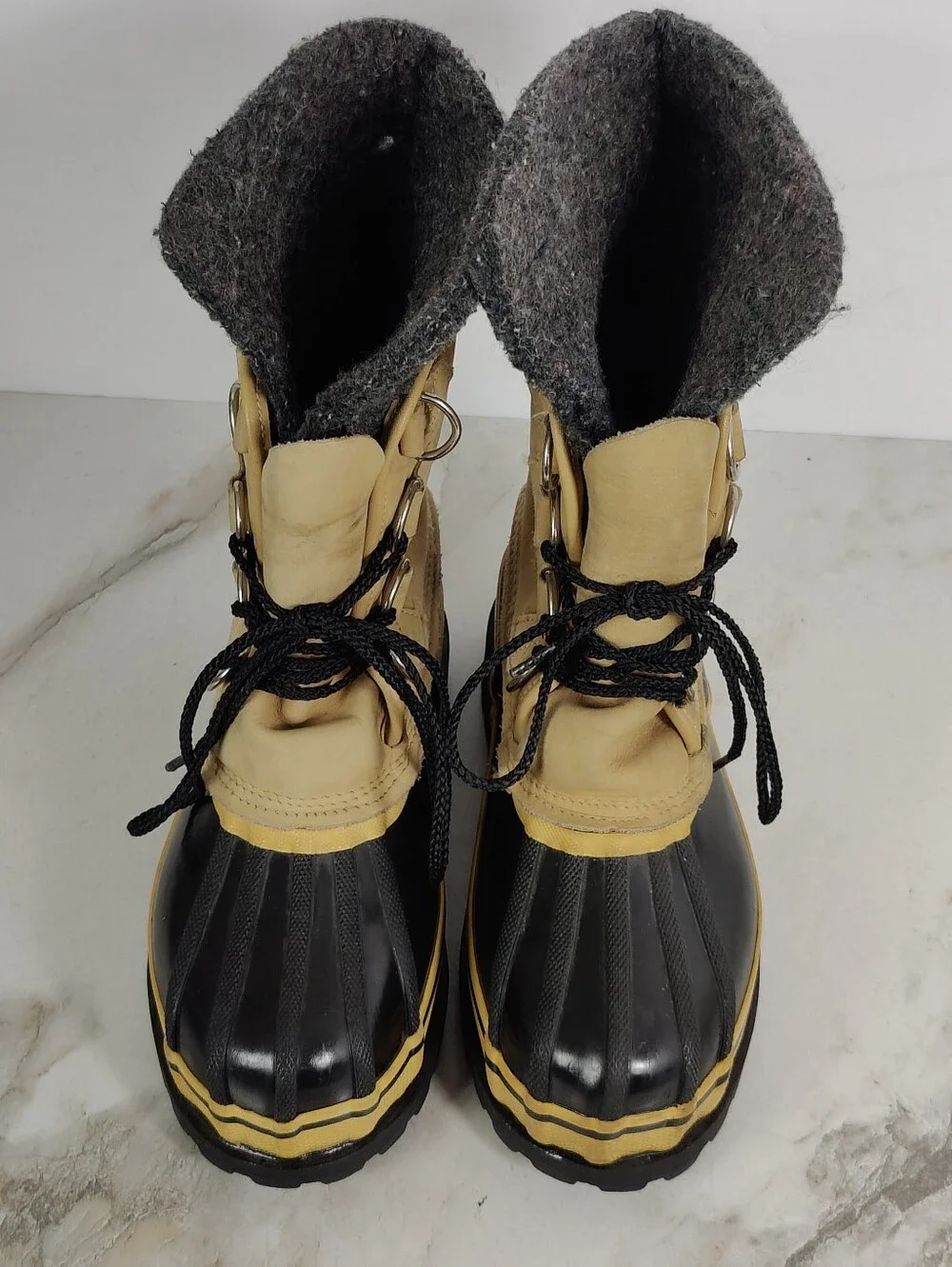 VTG Discontinued Weather Rite Men's Steel Shank Insulated Winter Pac Boots, Sz 7